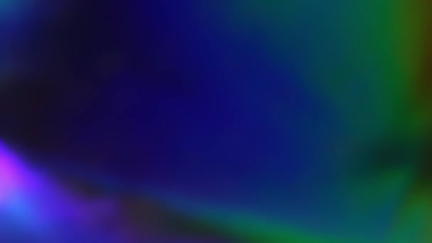 Holograph luquid video background. Pastel color paper. Retro foil trend design — Vídeo de Stock