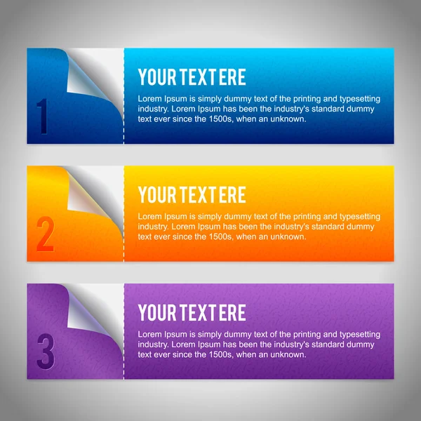 3 kağıt afiş kümesi