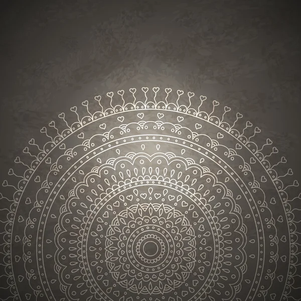 Vintage mandala süsleme arka plan