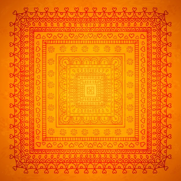 kare şark süsleme arka plan