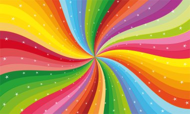 Colorful rainbow