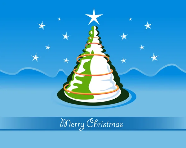 Christmas card — Stock Vector