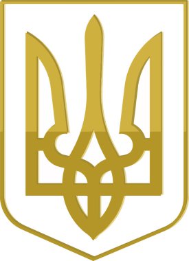 Altın şeklinde stilize bir mızrak sembolü.