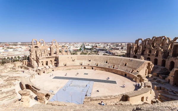 Tunus'ta el jem Roma colosseum