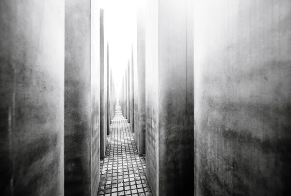 Mistyscher grauer Korridor — Stockfoto
