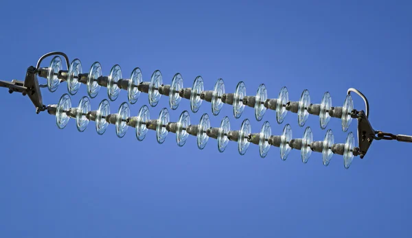 Electricity pylon detail — Stock Photo, Image