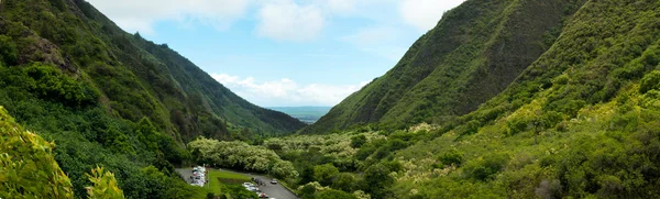 Panoramic view of Iao Valley — Stock Photo, Image