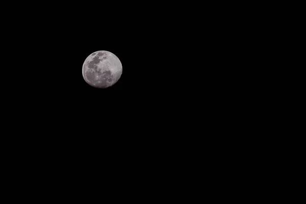 Texture Full Moon Dark Night — Stock Photo, Image