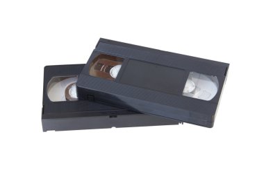 iki video kasetleri.