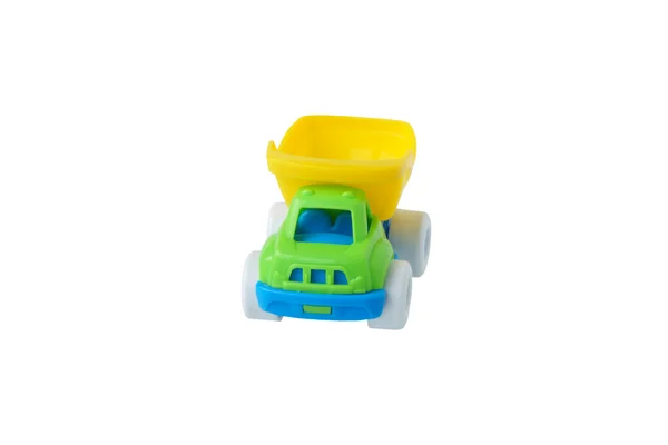 Детский игрушечный грузовик . — стоковое фото