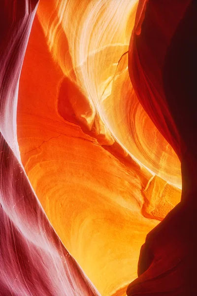 美国亚利桑那州Navajo保留区的上羚羊峡谷 — 图库照片
