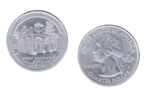 Obverse Reverse Sides 2006D Harpers Ferry National Historic Park West — Stock Photo, Image