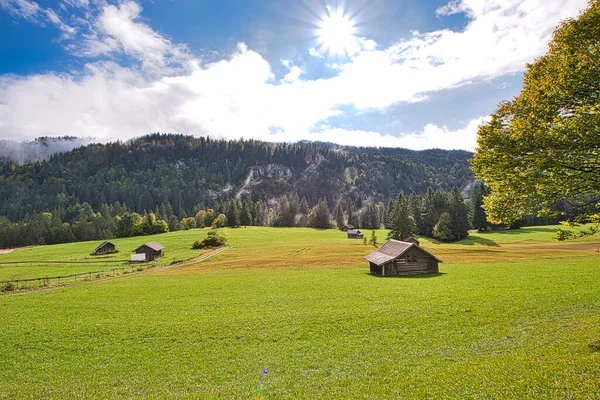 Bellissimo Paesaggio Alpino Baviera Austria — Foto Stock