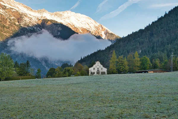 Όμορφο Αλπικό Τοπίο Στη Βαυαρία Και Την Αυστρία — Φωτογραφία Αρχείου
