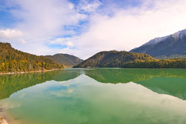 Beautiful Mountain Lakes Alps Bavaria Austria — Stock Photo, Image