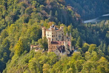 Bavyera 'daki Hohenschwangau kalesi