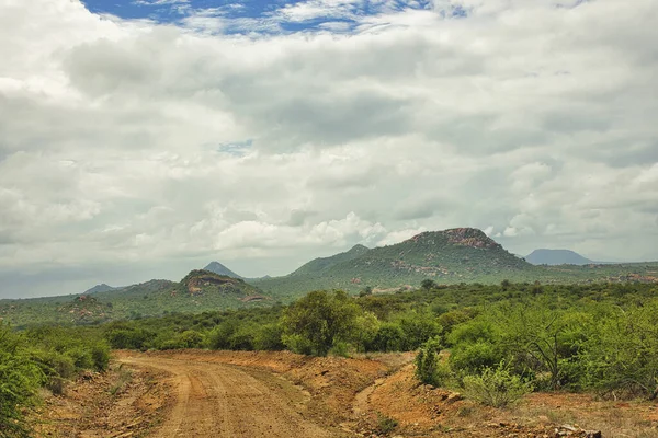 Landschaftsbilder Aus Dem Nationalpark Tsavo East Tsavo West Und Amboseli — Stockfoto