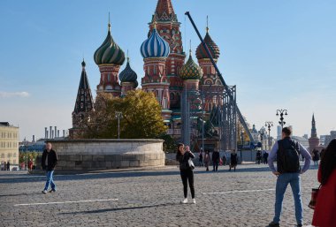 Rusya, naberezhnye chelny-10.06.2021: Moskova 'da Kızıl Meydan