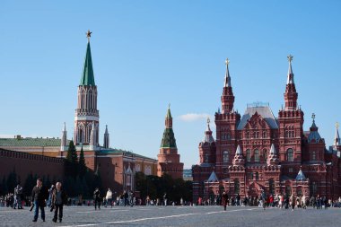 Rusya, naberezhnye chelny-10.06.2021: Moskova 'da Kızıl Meydan