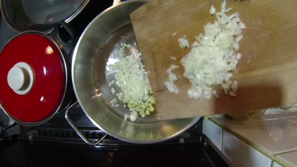 Gesunde Küche — Stockvideo