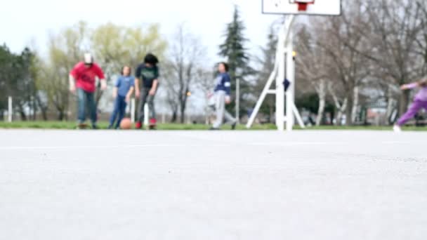 Patinadores en acción — Vídeos de Stock