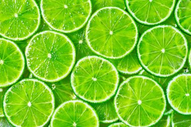 lime slices clipart