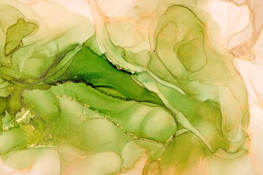 Alkol mürekkebi tekniğinde doğal lüks, soyut, akışkan sanat resimleri. Şefkatli ve rüya gibi duvar kağıtları. Renklerin karışımı şeffaf dalgalar ve altın girdaplar yaratır. Posterler ve diğer basılı materyaller için