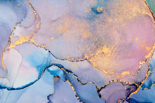 Alkol mürekkebi tekniğinde doğal lüks, soyut, akışkan sanat resimleri. Şefkatli ve rüya gibi duvar kağıtları. Renklerin karışımı şeffaf dalgalar ve altın girdaplar yaratır. Posterler ve diğer basılı materyaller için