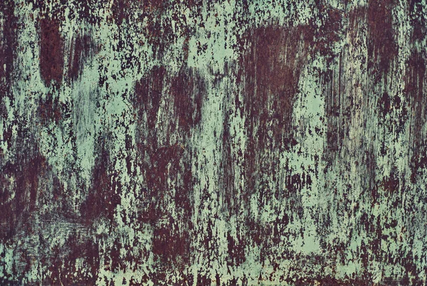 Karanlık arka planda soyut yakın plan. Tasarım elemanı. Grunge metal arka planı, paslı çelik dokusu. Duvarda çizikler var. Eski kirli yüzey. Metal rengi.