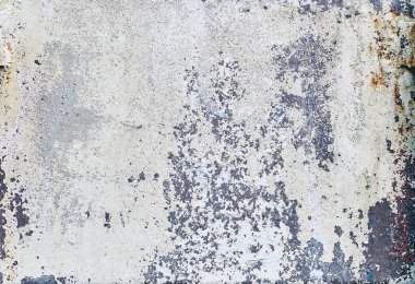 Karanlık arka planda soyut yakın plan. Tasarım elemanı. Grunge metal arka planı, paslı çelik dokusu. Duvarda çizikler var. Eski kirli yüzey. Metal rengi.