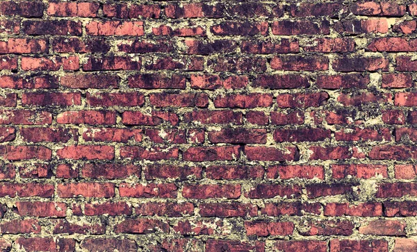 Винтажная Кирпичная Стена Отличный Дизайн Любых Целей Фактура Фона Старая — стоковое фото
