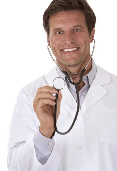 Doctor listening — Stock Photo, Image