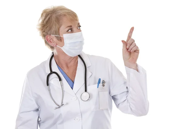 Arzt mit Maske — Stockfoto