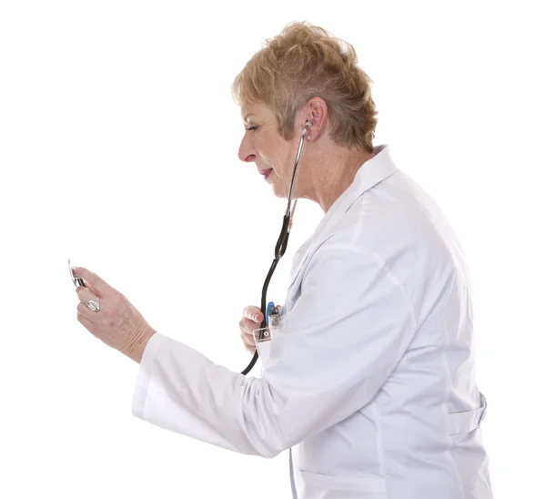 Doctor listening — Stock Photo, Image