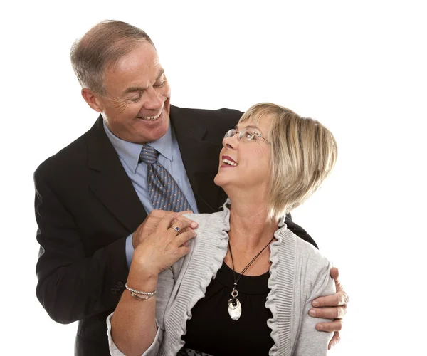 Formal mature couple — Stock Photo, Image