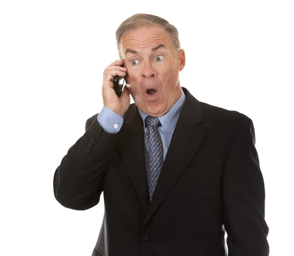 Businessman on the phone — Stock Photo, Image