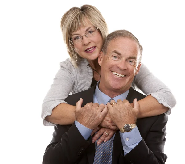 Formal mature couple — Stock Photo, Image