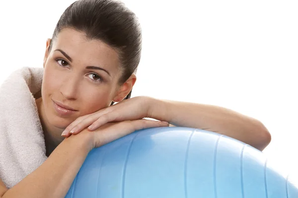 Mujer Fitness — Foto de Stock