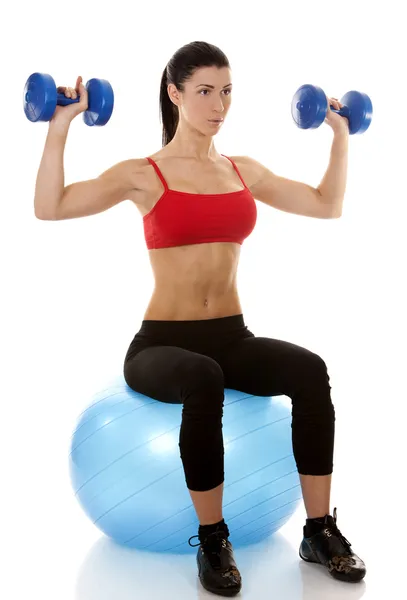 Mulher Fitness Imagem De Stock