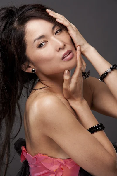 Asian glamour woman — Stock Photo, Image