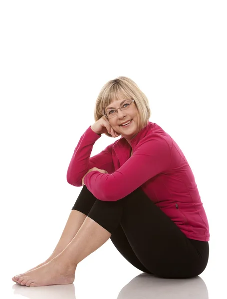 Fitness-Frau — Stockfoto