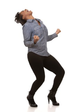 Casual kadın heyecan