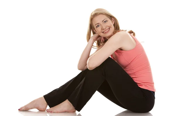 Fitness-Frau — Stockfoto