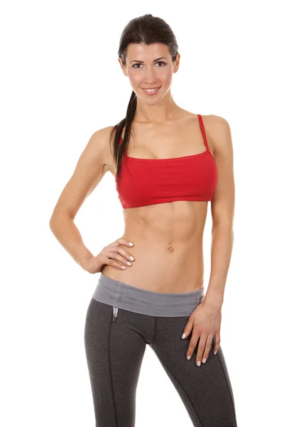 Fitness donna — Foto Stock