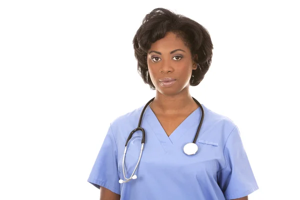 Enfermera médica negra —  Fotos de Stock