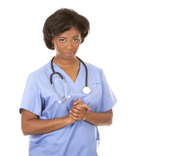 Nurse giving bad news — Stock Photo, Image