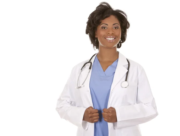 Black medical doctor — Stock Photo, Image