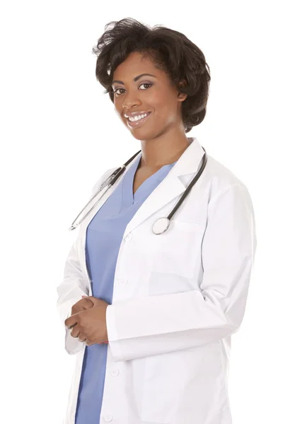 Black medical doctor — Stock Photo, Image