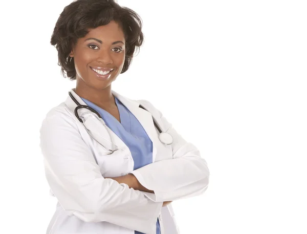 Black medical doctor Royalty Free Stock Photos