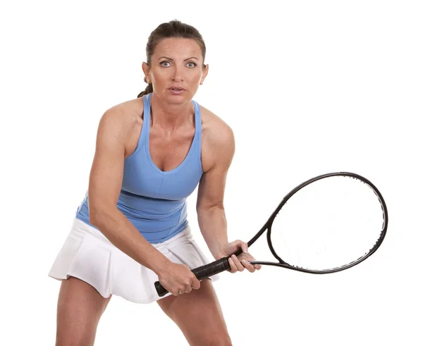 Donna di tennis — Foto Stock